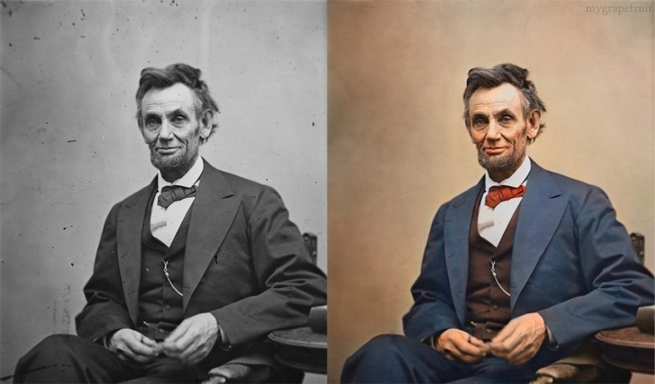 Adding Color to Vintage Photographs