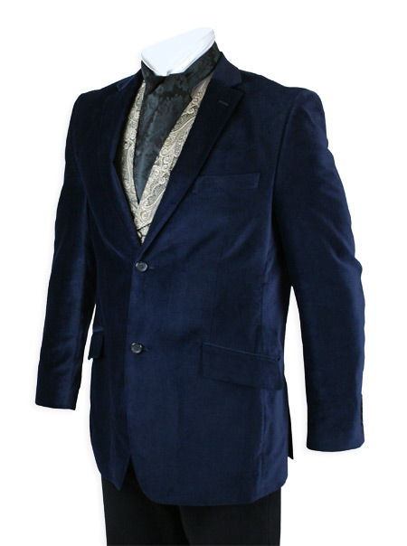 By Popular Demand! Midnight Blue Smoking Jacket