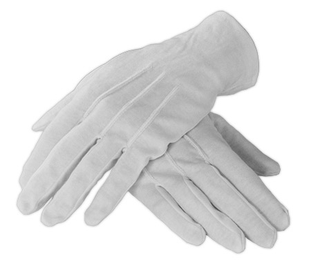  Victorian Mens Accessories White Synthetic Solid Gloves |Antique Vintage Old Fashioned Wedding Theatrical Reenacting Costume | Fancy Nanny and Chimneysweep