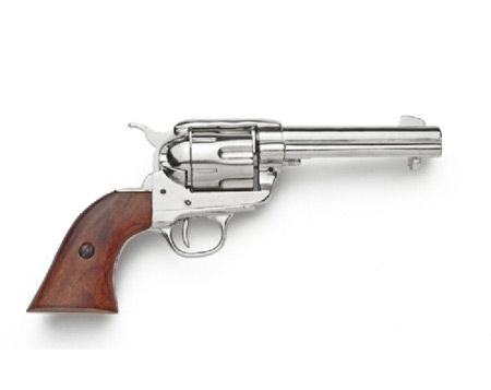 45 Long Colt Dummy Bullets, set of 6 (Nickel)
