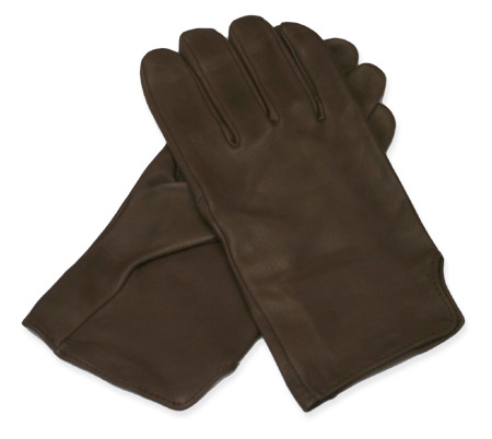  Victorian Old West Steampunk Edwardian Mens Accessories Brown Leather Solid Gloves |Antique Vintage Fashioned Wedding Theatrical Reenacting Costume | Adventurer Motorist Aviator Gifts for Him
