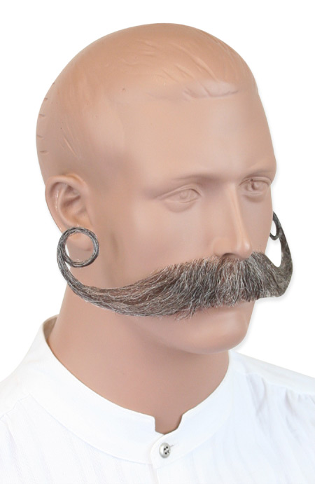 famous handlebar moustache