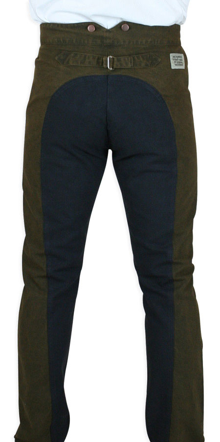  Old West Mens Pants Brown Black Cotton Solid Work |Antique Vintage Fashioned Wedding Theatrical Reenacting Costume |