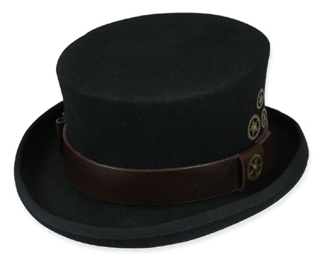 Mens Steampunk Top Hats