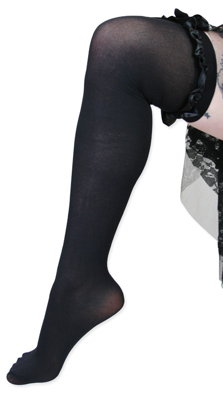  Victorian Steampunk Edwardian Ladies Lingerie Black Nylon Solid Stockings |Antique Vintage Old Fashioned Wedding Theatrical Reenacting Costume | Jack the Ripper