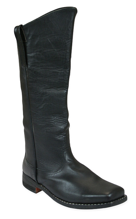 long tall black boots