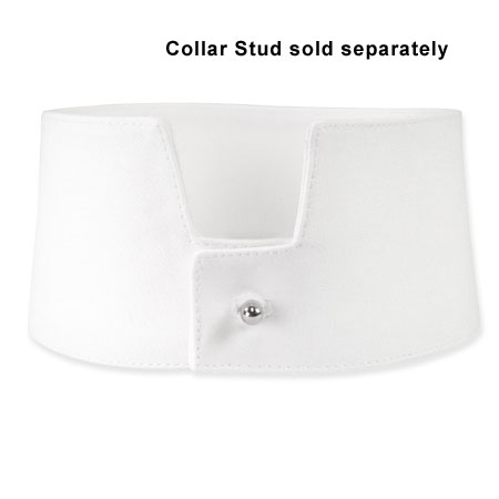  Victorian Old West Edwardian Mens Accessories White Cotton Detachable Collars |Antique Vintage Fashioned Wedding Theatrical Reenacting Costume | Gifts for Him