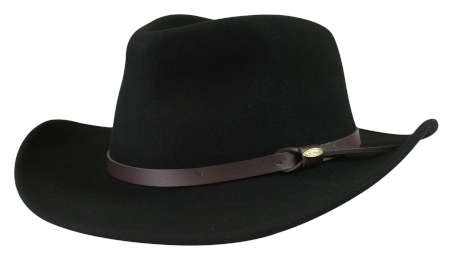  Old West Mens Hats Black Wool Felt Wide Brim |Antique Vintage Fashioned Wedding Theatrical Reenacting Costume |