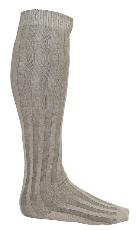  Regency Victorian Mens Footwear Gray Cotton Blend Knit Stockings |Antique Vintage Old Fashioned Wedding Theatrical Reenacting Costume | Golf
