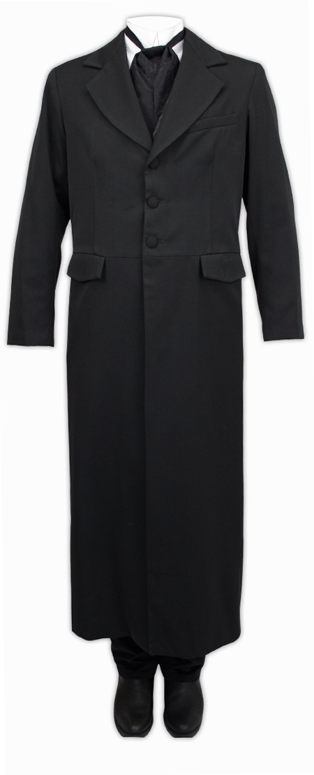 Rifle Frock Coat - Black