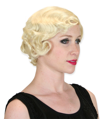 Such great Blonde flapper wig me