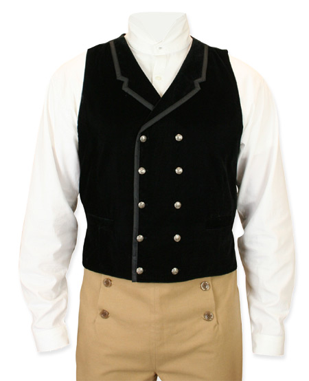 Vintage Style Mens Vests Velvet Vests