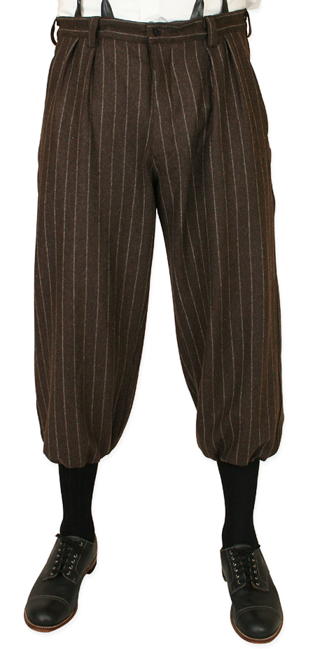 Brown Stripe Pants a