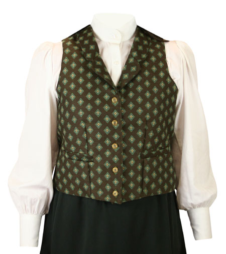 Old-Fashioned Brown Dress