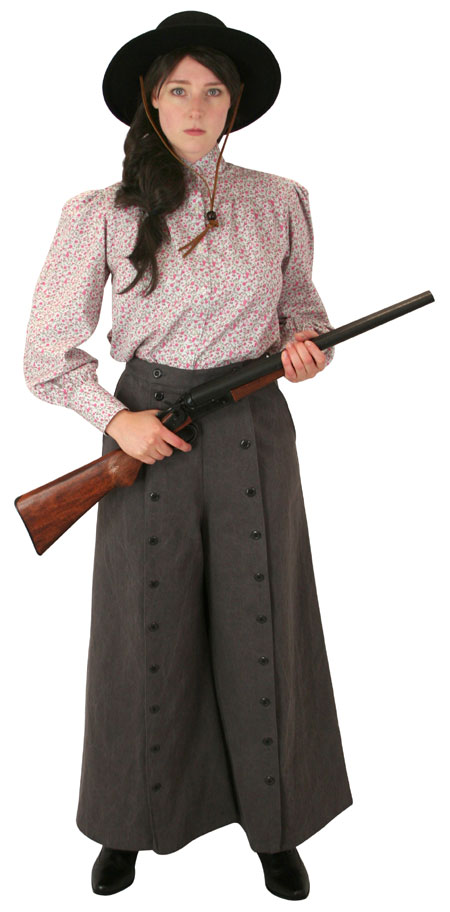 old west women clothing