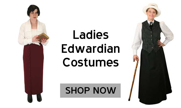 Ladies Edwardian Costumes