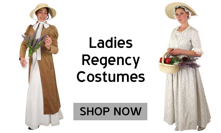 Ladies Regency Costumes