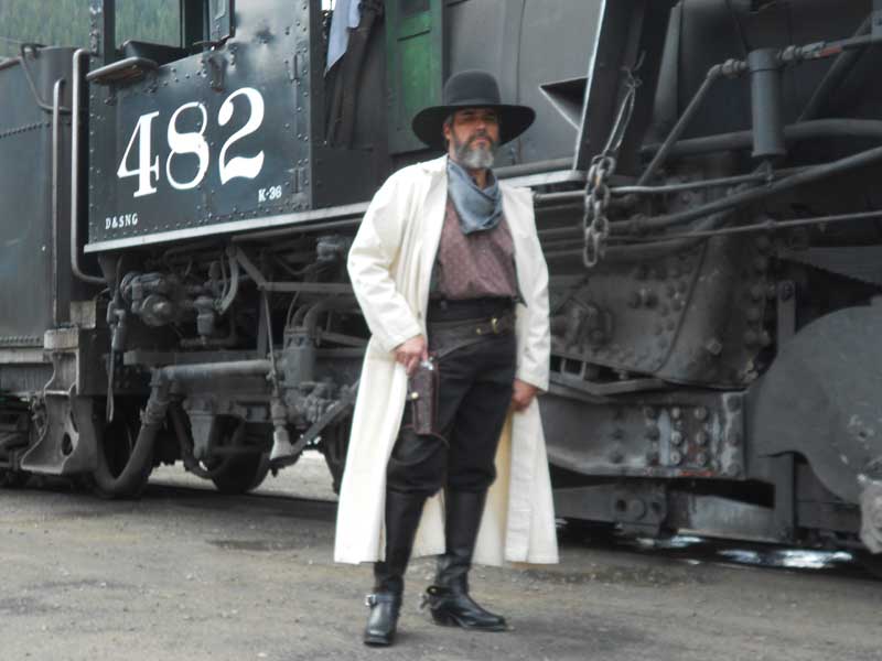 Customer Photos Riding the Rails