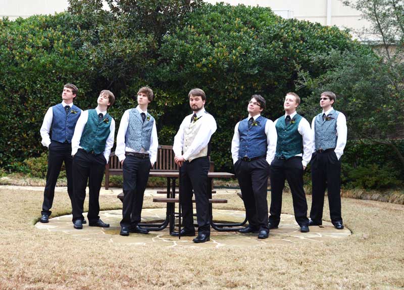 Customer Photos Stylish Groom's Party