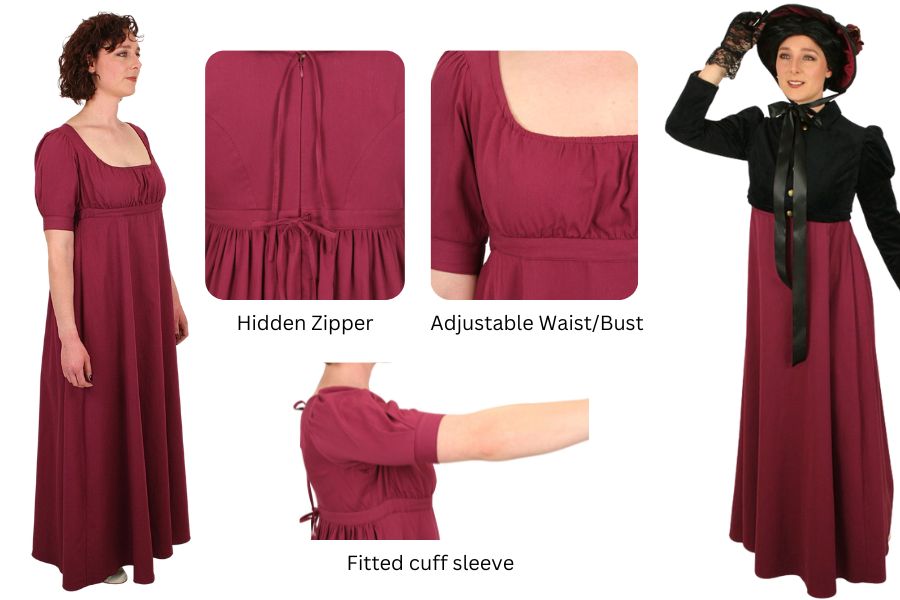 Authentic Regency Dress