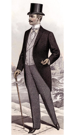 Late Victorian Male Fashion Late Victorian Male Fashion